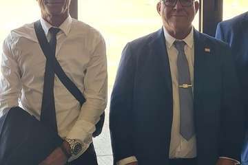 Miguel Ángel Santana (Telde), presidente de la Asociación de Veteranos del Ejército del Aire en Canarias/TA.